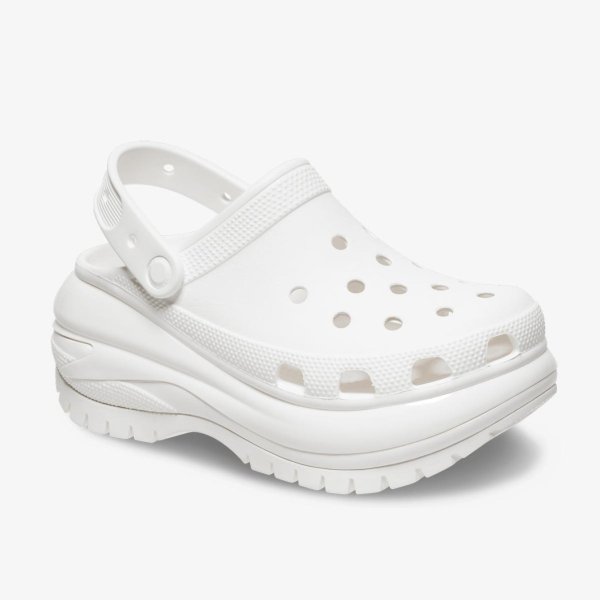 Клоги CROCS MEGA CRUSH CLOG WHITE