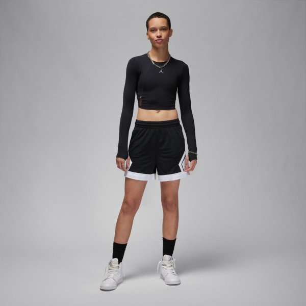 Женские шорты JORDAN W J SPT DMND SHORT 4"
