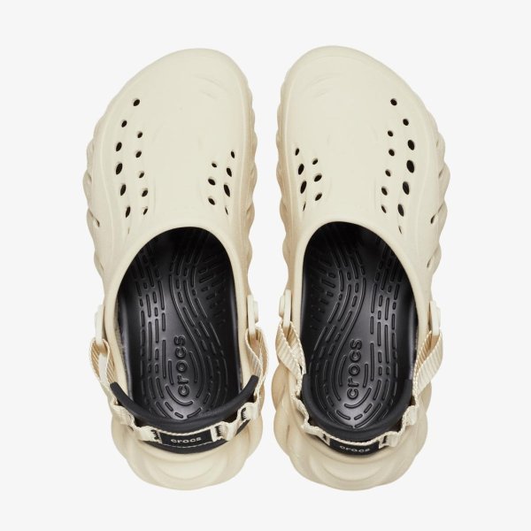 Клоги CROCS ECHO CLOG BONE / BLACK