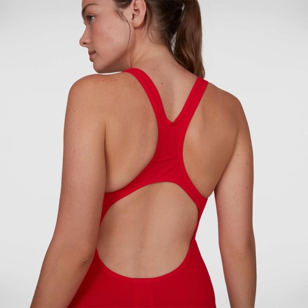 Жіночий купальник Speedo ESSENTIAL END+ MEDALIST AF RED