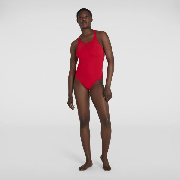 Жіночий купальник Speedo ESSENTIAL END+ MEDALIST AF RED