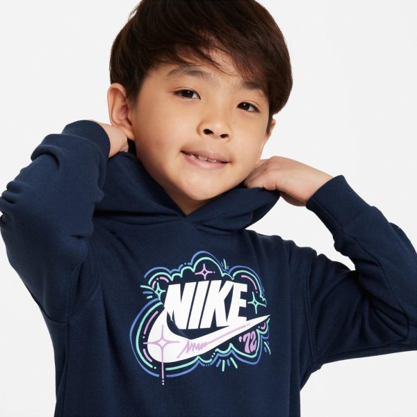 Детская толстовка NIKE B NSW ART OF PLAY FT PO / B NSW ART OF PLAY FT PO