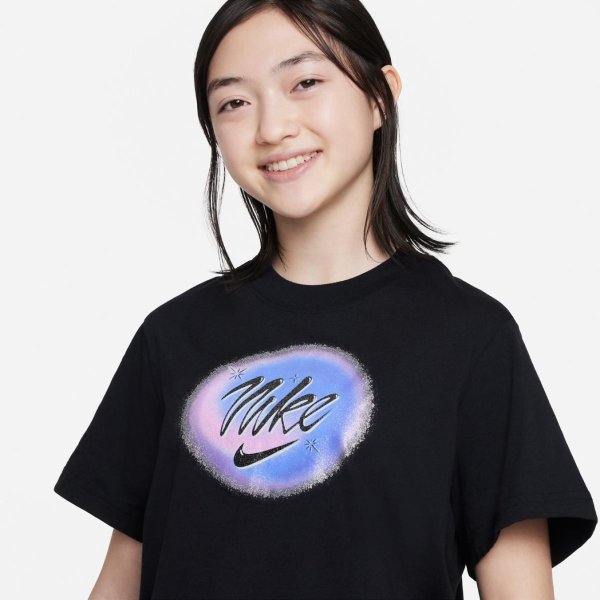Дитяча футболка NIKE G NSW TEE BOXY CARNIVAL