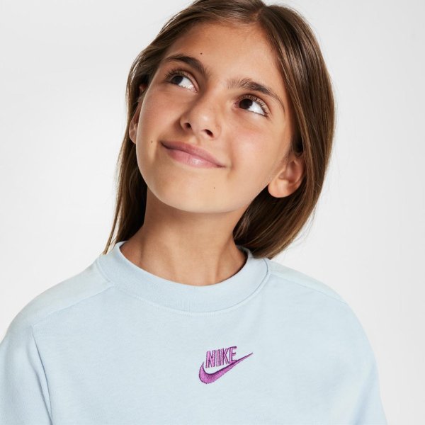 Дитяча футболка NIKE G NSW SS TOP JSY LBR