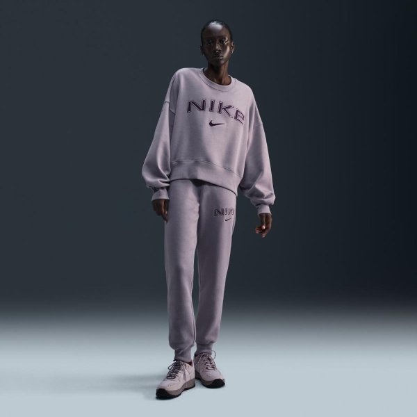 Женская толстовка NIKE W NSW PHNX FLC OOS LOGO CREW