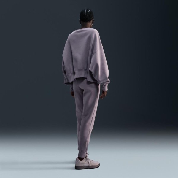 Женская толстовка NIKE W NSW PHNX FLC OOS LOGO CREW