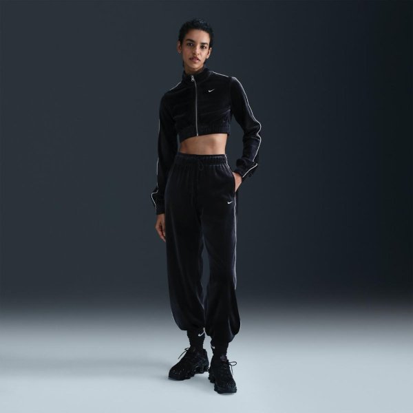 Женская толстовка NIKE W NSW CLLCTN VELOUR FZ TOP OFL