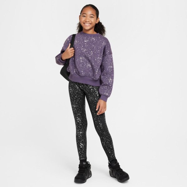 Дитяча толстовка NIKE G NSW CLUB FLC BXY CRW SHNE