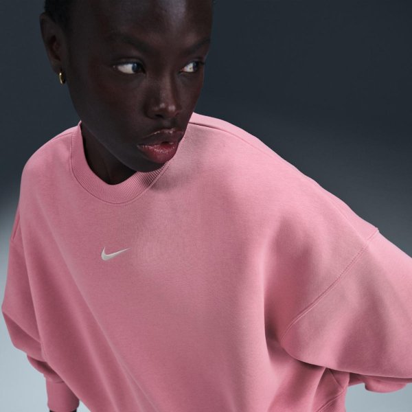 Женская толстовка NIKE W NSW PHNX FLC OOS CREW