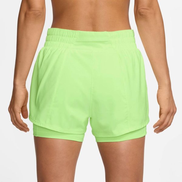 Женские шорты NIKE W NK ONE DF MR 3IN 2N1 SHORT