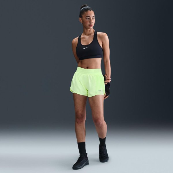 Женские шорты NIKE W NK ONE DF MR 3IN 2N1 SHORT