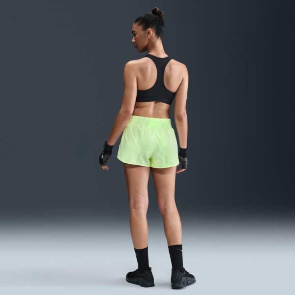 Женские шорты NIKE W NK ONE DF MR 3IN 2N1 SHORT