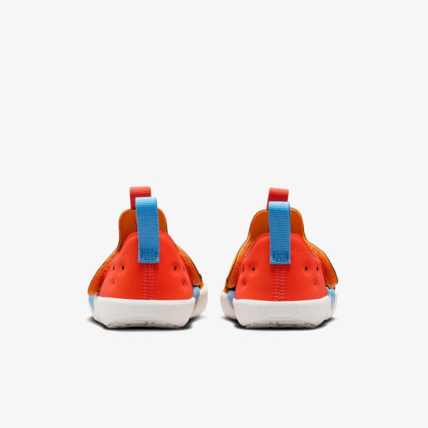 Детские тапочки NIKE SUNRAY PROTECT 4 ORANGE PEEL / PICANTE RED (TD)