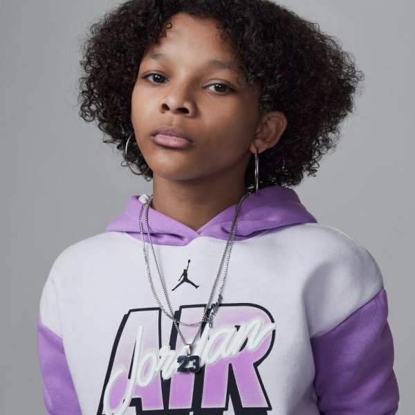 Детская толстовка NIKE BLOCKED AIR-RESS  PO HOODIE