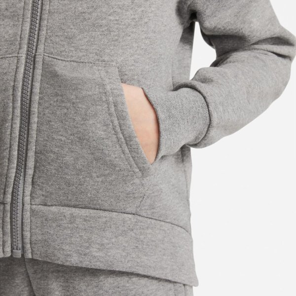 Детская толстовка NIKE NKG CLUB FLEECE HIGH LOW FZ HD