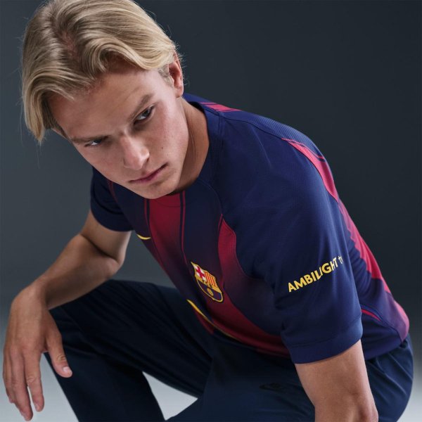 Мужская футболка NIKE FCB M NK DF JSY SS STAD HM