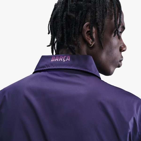 Чоловіча куртка NIKE FCB M NK CLUB COACHES JKT