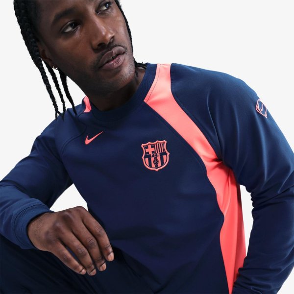 Мужской лонгслив NIKE FCB M NK T90 CREW TOP 3R GX