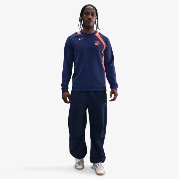 Мужской лонгслив NIKE FCB M NK T90 CREW TOP 3R GX