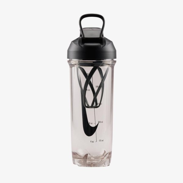 Бутылка NIKE TR RECHARGE SHAKER BOTTLE 2.0 24 OZ CLEAR/BLACK/ANTHRACITE/BLACK 24OZ