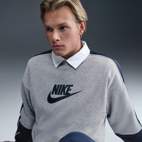 Чоловіча толстовка NIKE M NK CLUB FLEECE TOP CLCTN