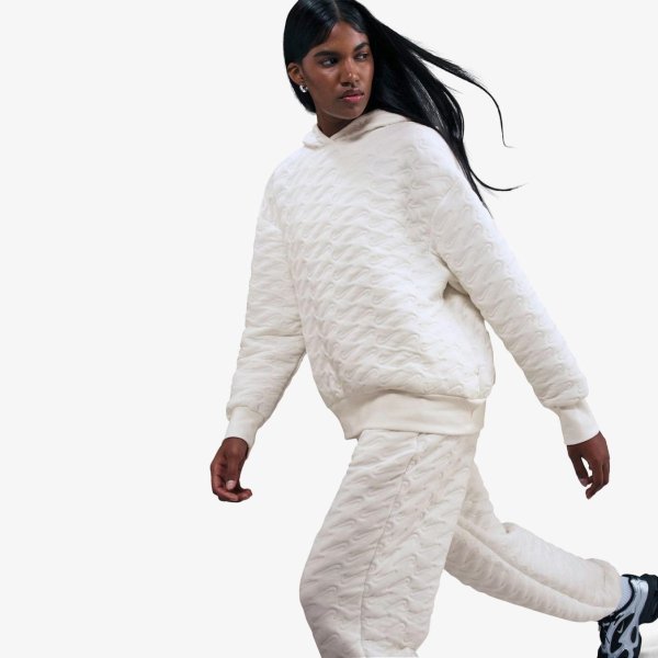 Женская толстовка NIKE W NSW PHNX FLC LSE AOJ PO HDY