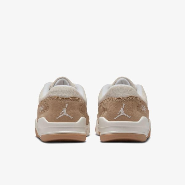 Женские кроссовки WMNS JORDAN FLIGHT COURT SE LIGHT OREWOOD BROWN