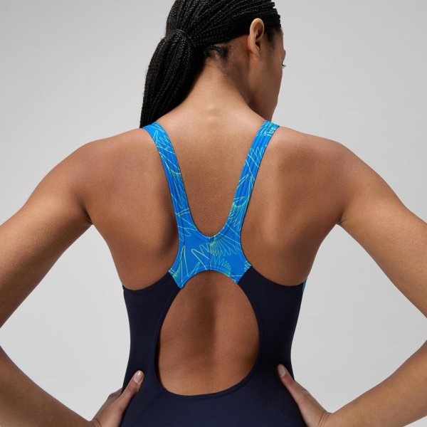Жіночий купальник Speedo HYPERBOOM SPL MSBK BLUE