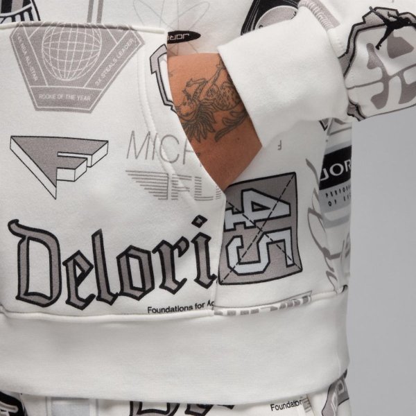 Мужская толстовка JORDAN M J ESS AOP FLC PO