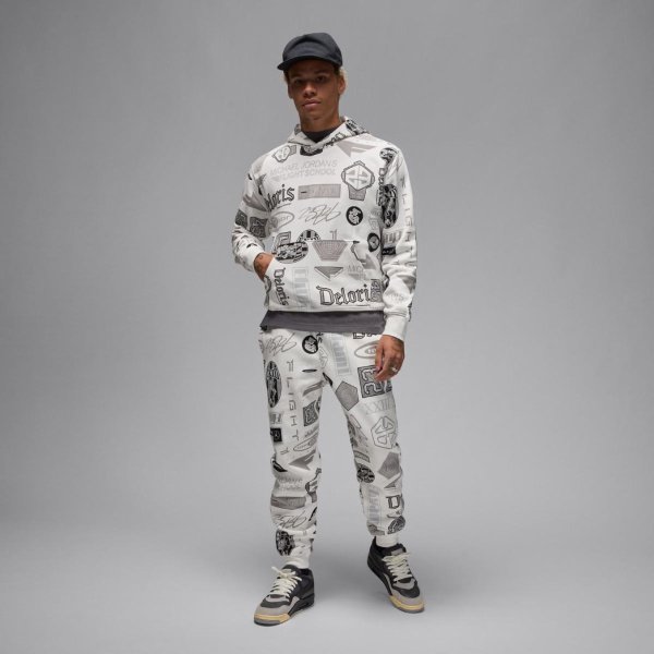 Мужская толстовка JORDAN M J ESS AOP FLC PO