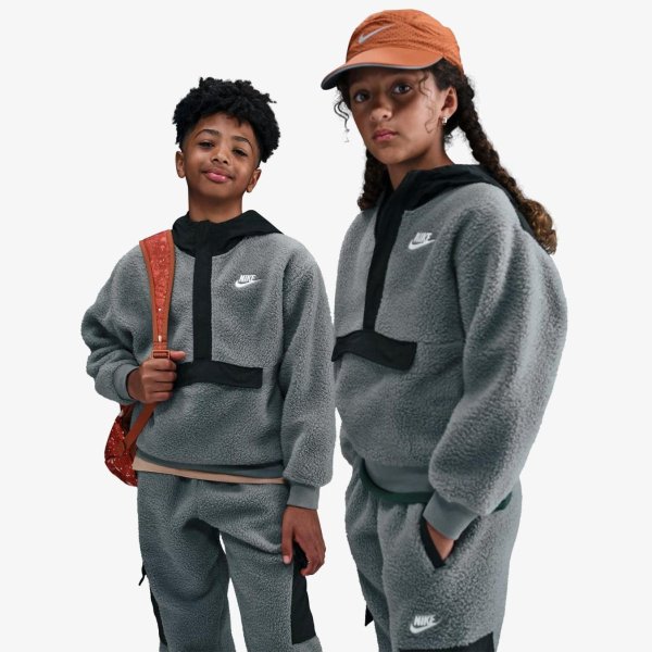 Дитяча толстовка NIKE K NSW CLUB FLC LOOSE QZ HDY WZ
