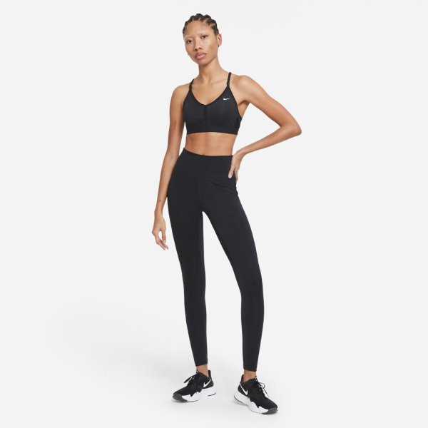 Женский топ NIKE W NK INDY V-NECK BRA