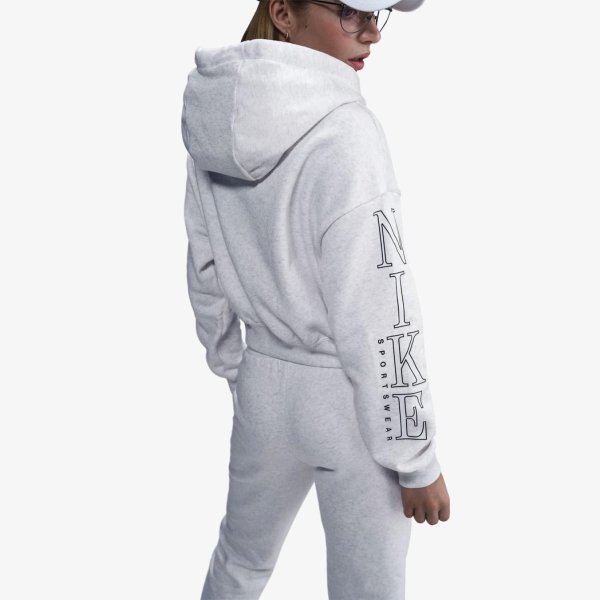 Женская толстовка NIKE W NSW CLUB FLC OS GX CRP HDY