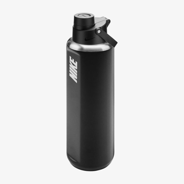 Бутылка NIKE SS RECHARGE CHUG BOTTLE 32 OZ RFSH BLACK/BLACK/WHITE 32OZ