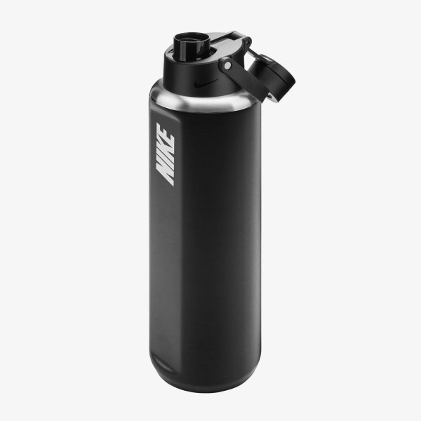 Бутылка NIKE SS RECHARGE CHUG BOTTLE 32 OZ RFSH BLACK/BLACK/WHITE 32OZ