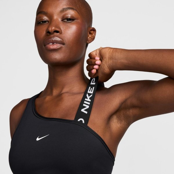 Женский топ NIKE W NP SWOOSH MS ASYM BRA