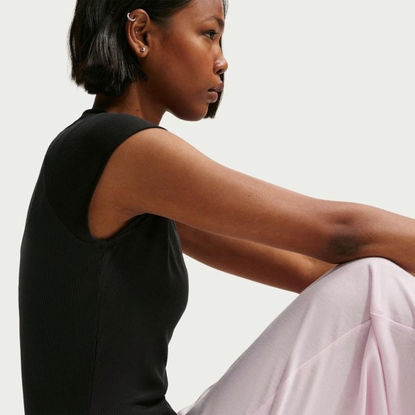 Жіноча футболка NIKE W NSW CHILL KNIT RIB SS TOP