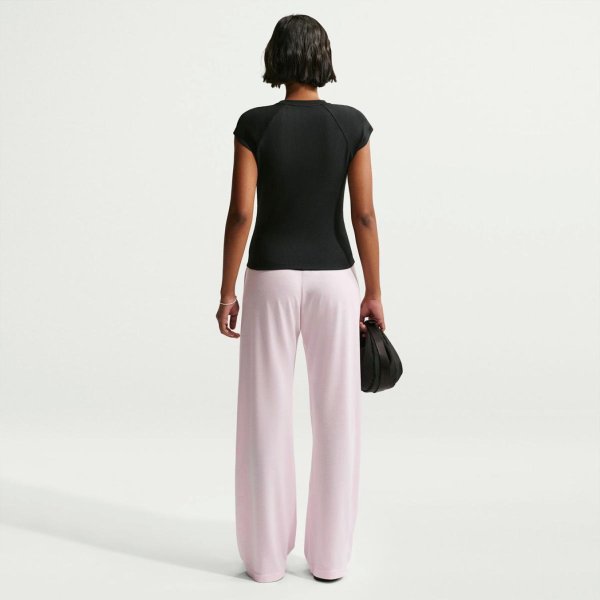 Жіноча футболка NIKE W NSW CHILL KNIT RIB SS TOP