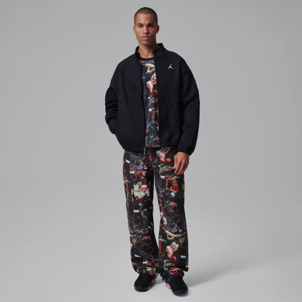 Чоловіча футболки з довгим рукавом JORDAN M J FLT AOP LS JRSY