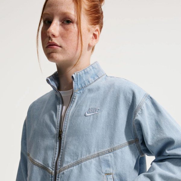 Женская толстовка NIKE G NSW WR DENIM JACKET