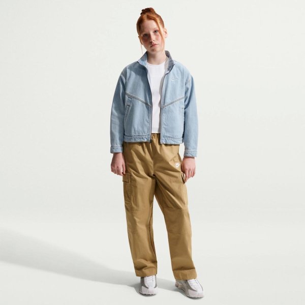 Женская толстовка NIKE G NSW WR DENIM JACKET