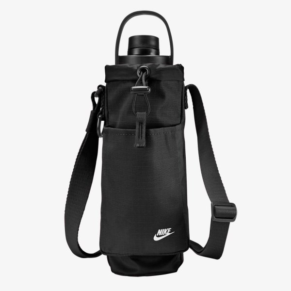 Сумка-чехол для бутылки NIKE CLUB BOTTLE CARRIER BLACK/BLACK/WHITE OSFM