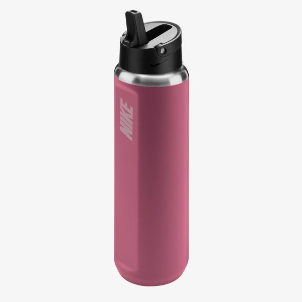 Бутылка NIKE SS RECHARGE STRAW BOTTLE 24 OZ RFSH PEONY/BLACK/PINK FOAM 24OZ