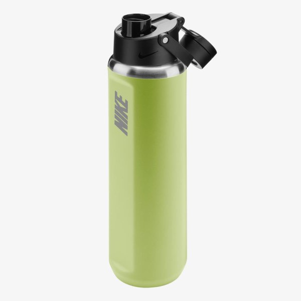 Бутылка NIKE SS RECHARGE CHUG BOTTLE 24 OZ RFSH LT LIQUID LIME/BLACK/LIGHT ARMY 24OZ