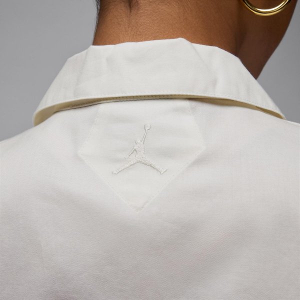 Женская рубашка JORDAN W J SS WOVEN TOP ROSE