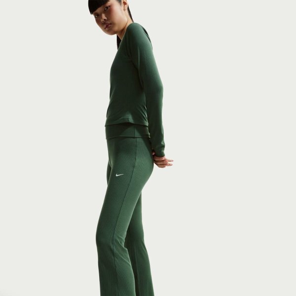 Женские брюки NIKE W NSW CHILL KNIT RIB PANT