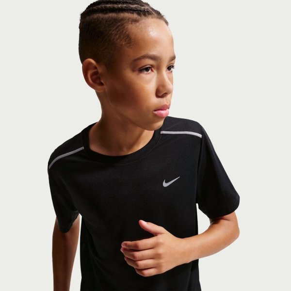 Дитяча футболка NIKE K NK DF MILER SS TOP