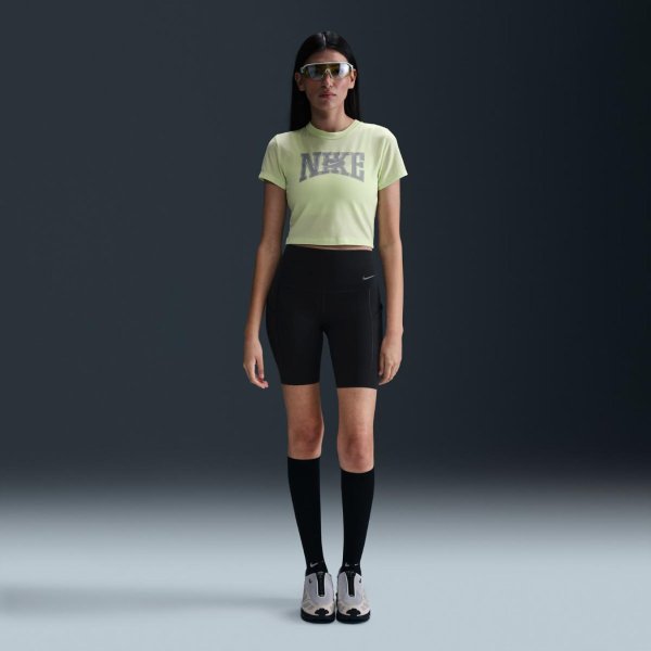 Жіноча футболка NIKE W NSW SLIM CROP TEE STREET