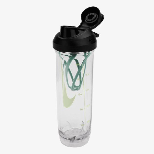 Бутылка NIKE TR RECHARGE SHAKER BOTTLE 2.0 24 OZ CLEAR/BLACK/CANNON/VOLT 24OZ