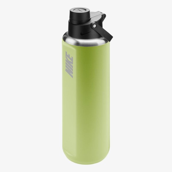 Бутылка NIKE SS RECHARGE CHUG BOTTLE 32 OZ RFSH LT LIQUID LIME/BLACK/LIGHT ARMY 32OZ